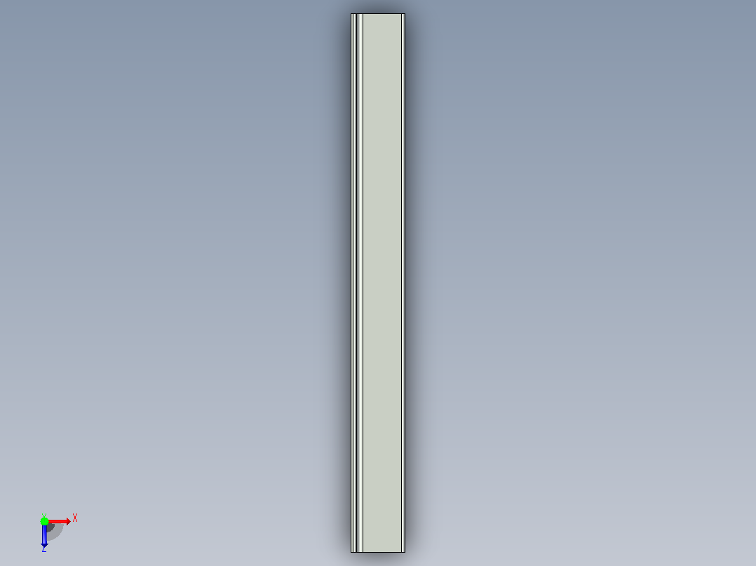 224不同的配置角铁-具有所有配置的Solidworks零件俯视图