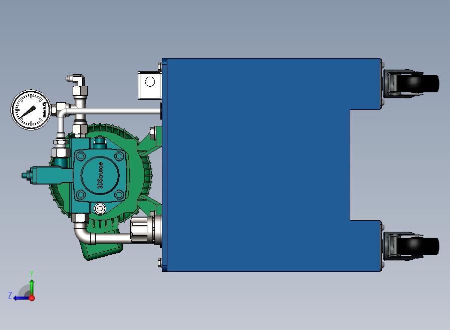 A57-液压站右视图