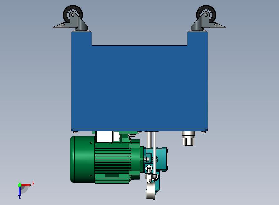A57-液压站俯视图