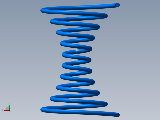 异形弹簧模型10后视缩略图