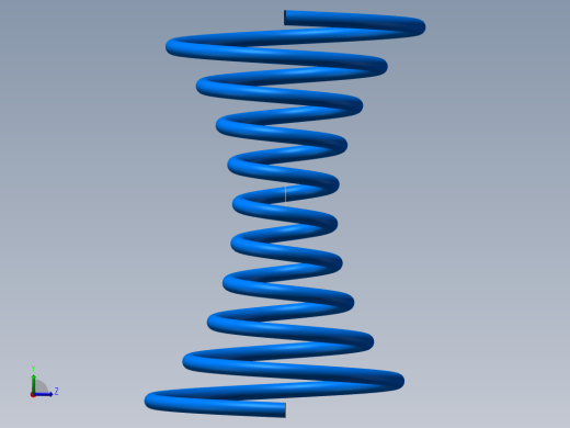 异形弹簧模型10左视缩略图