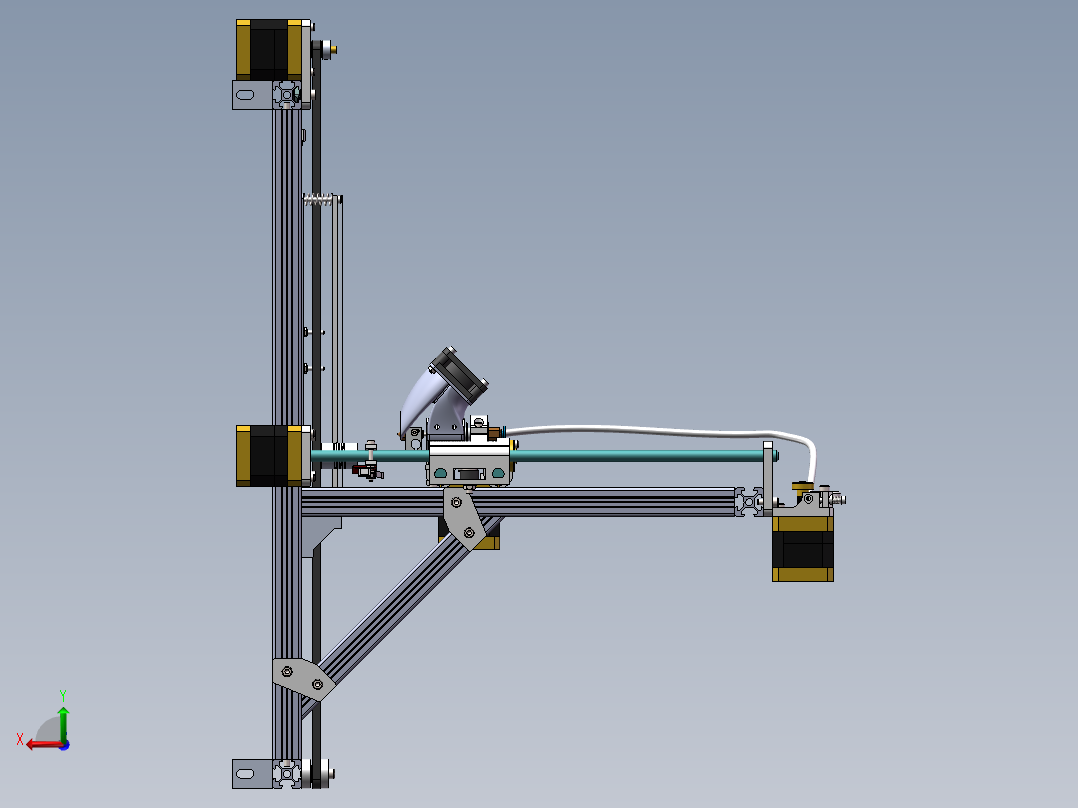 千元可DIY3D打印机_1659后视图