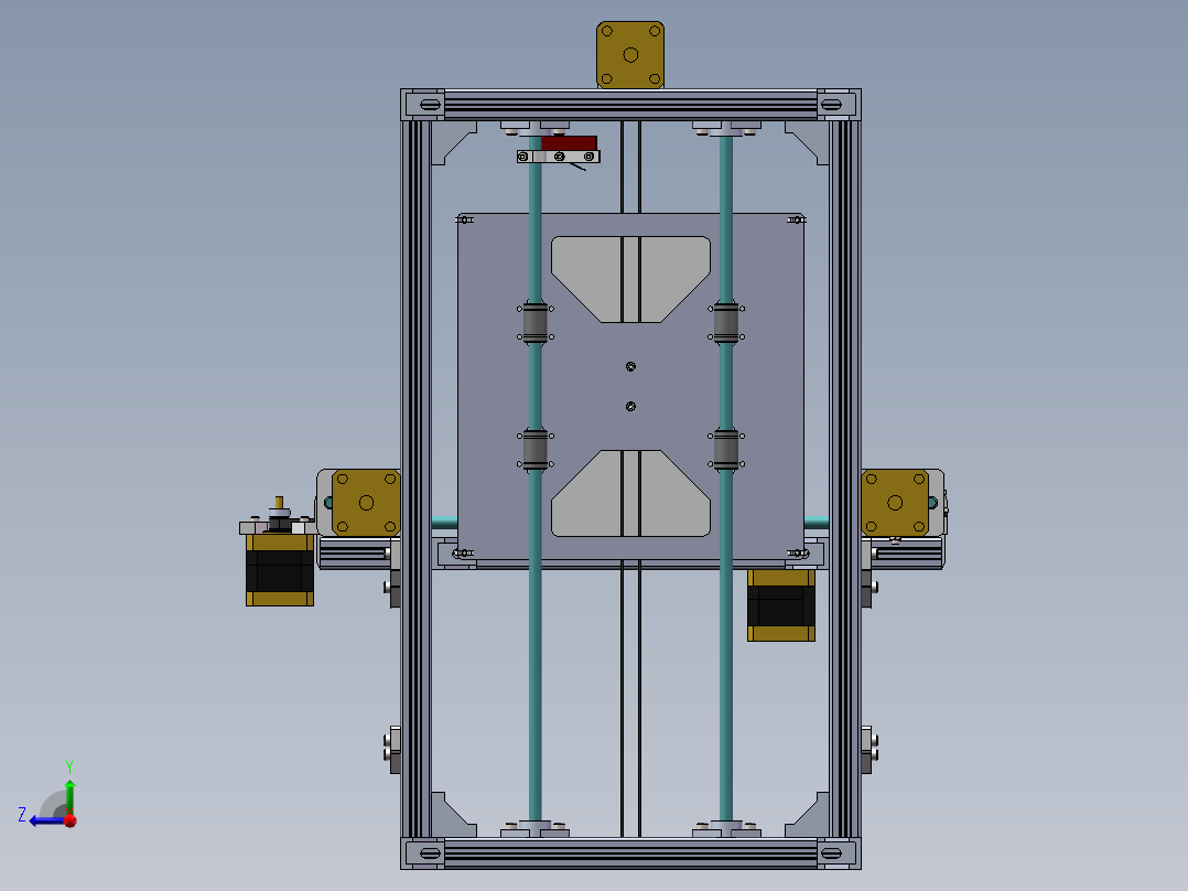 千元可DIY3D打印机_1659右视图