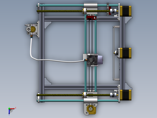 千元可DIY3D打印机_1659俯视缩略图