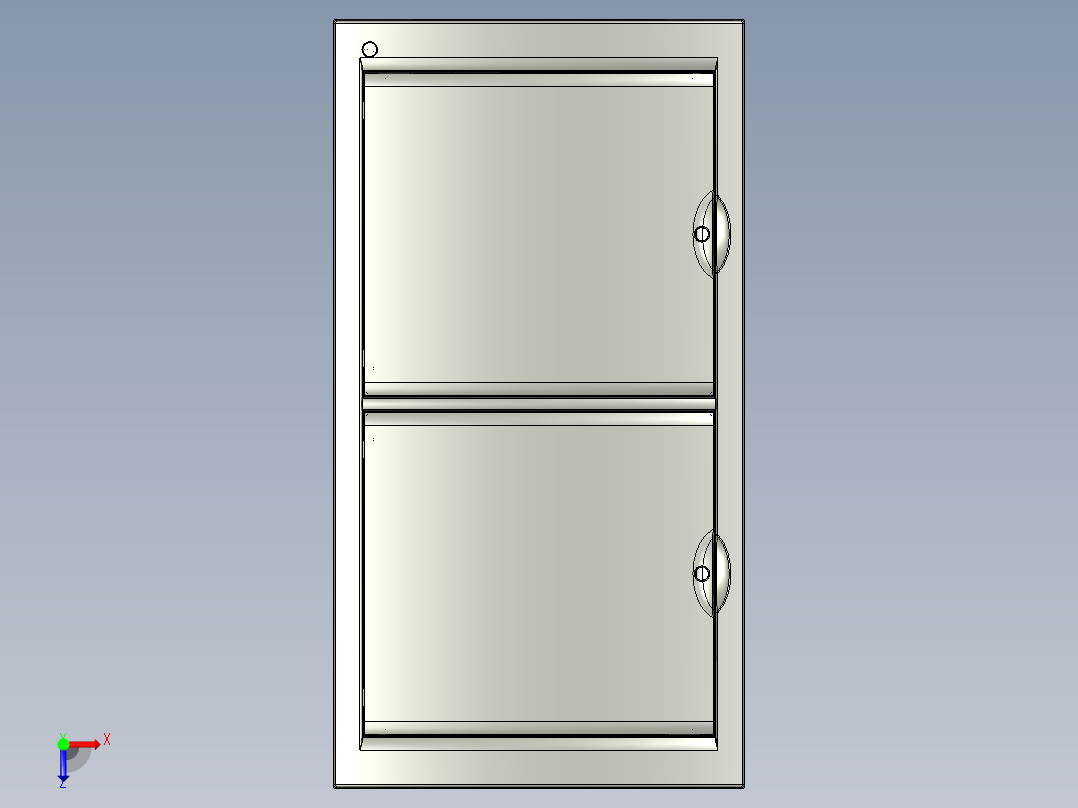电气柜-81572俯视图