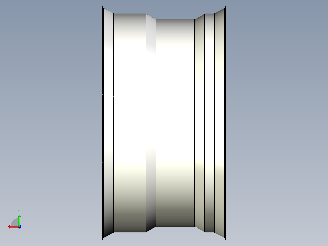 aston-martin汽车概念轮毂3D图纸后视图