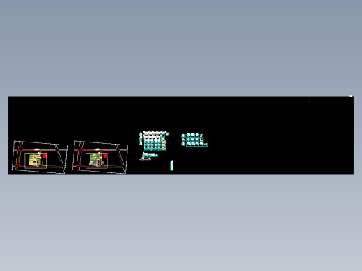 面砖风格中学规划建筑设计文本（含效果图 CAD SU）