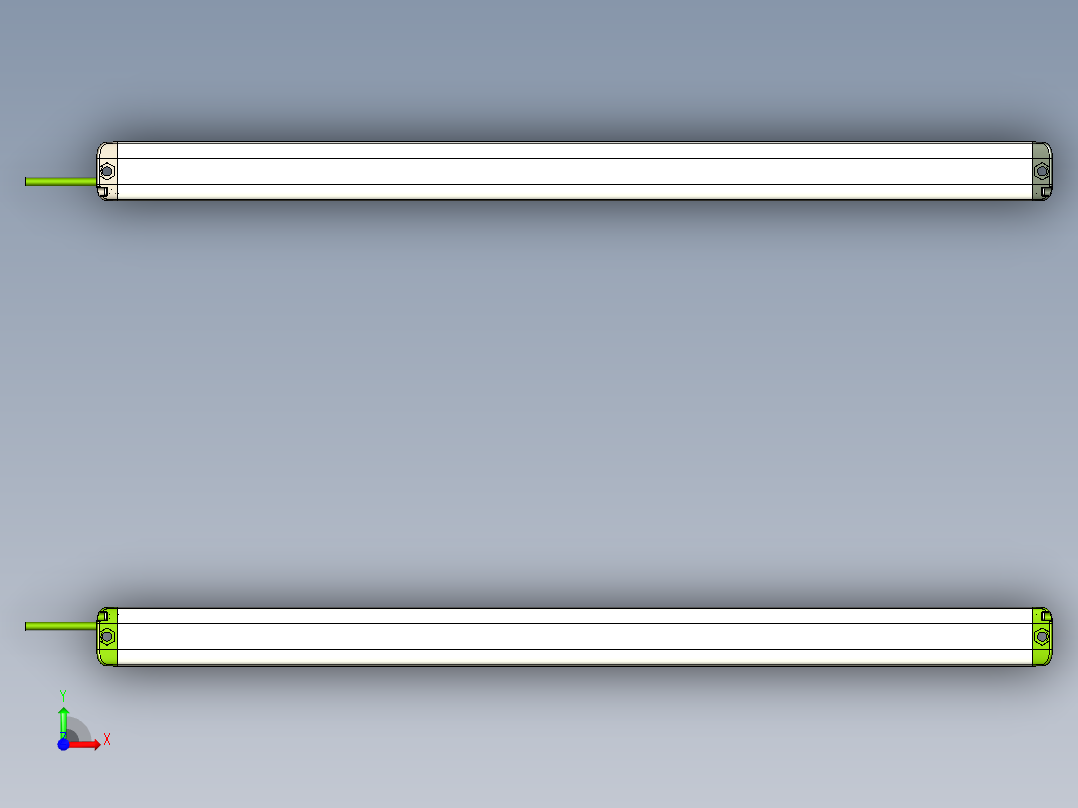 安全_区域传感器H2TLS2220_3D前视图