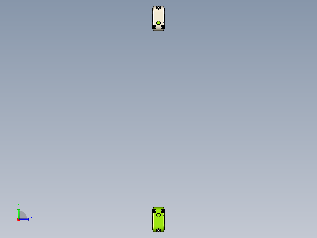 安全_区域传感器H2TLS2220_3D左视图