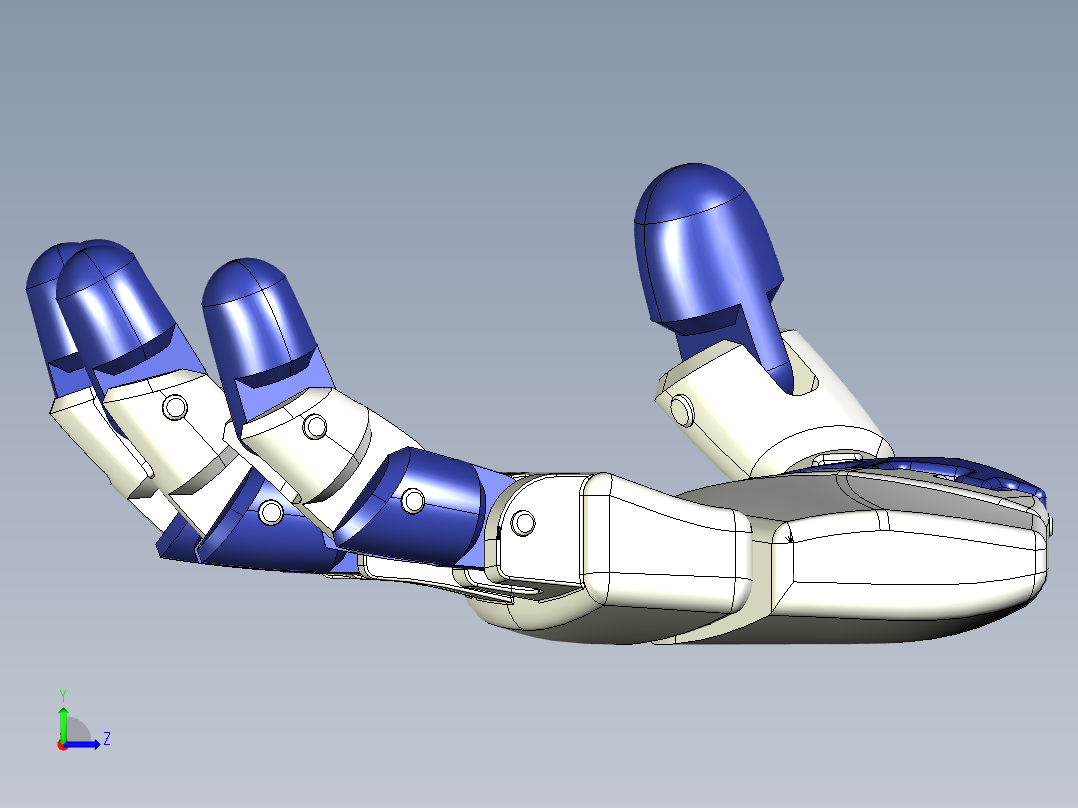 仿生机械手 (41)左视图