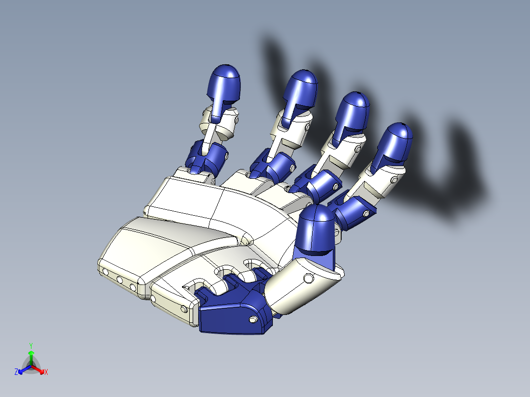 仿生机械手 (41)正等轴测图