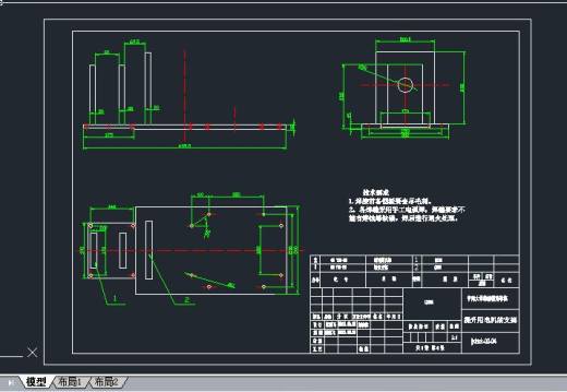 机械立体停车库设计全套说明书+图纸 机械设计CAD图纸DWG图纸2D图纸缩略图