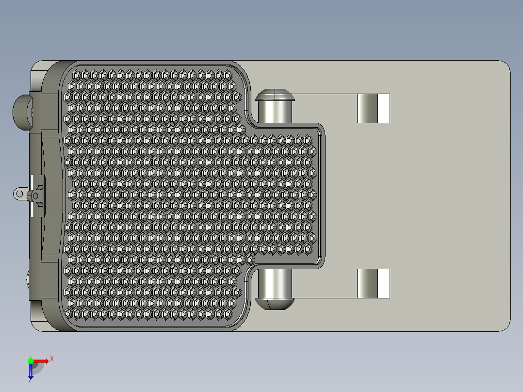 手机支架俯视图