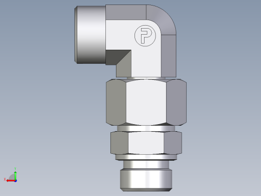 卡套式工业通用硬管接头EO_Assembled_adjustable_standpipe_elbow_EVW20SMOMD71后视缩略图