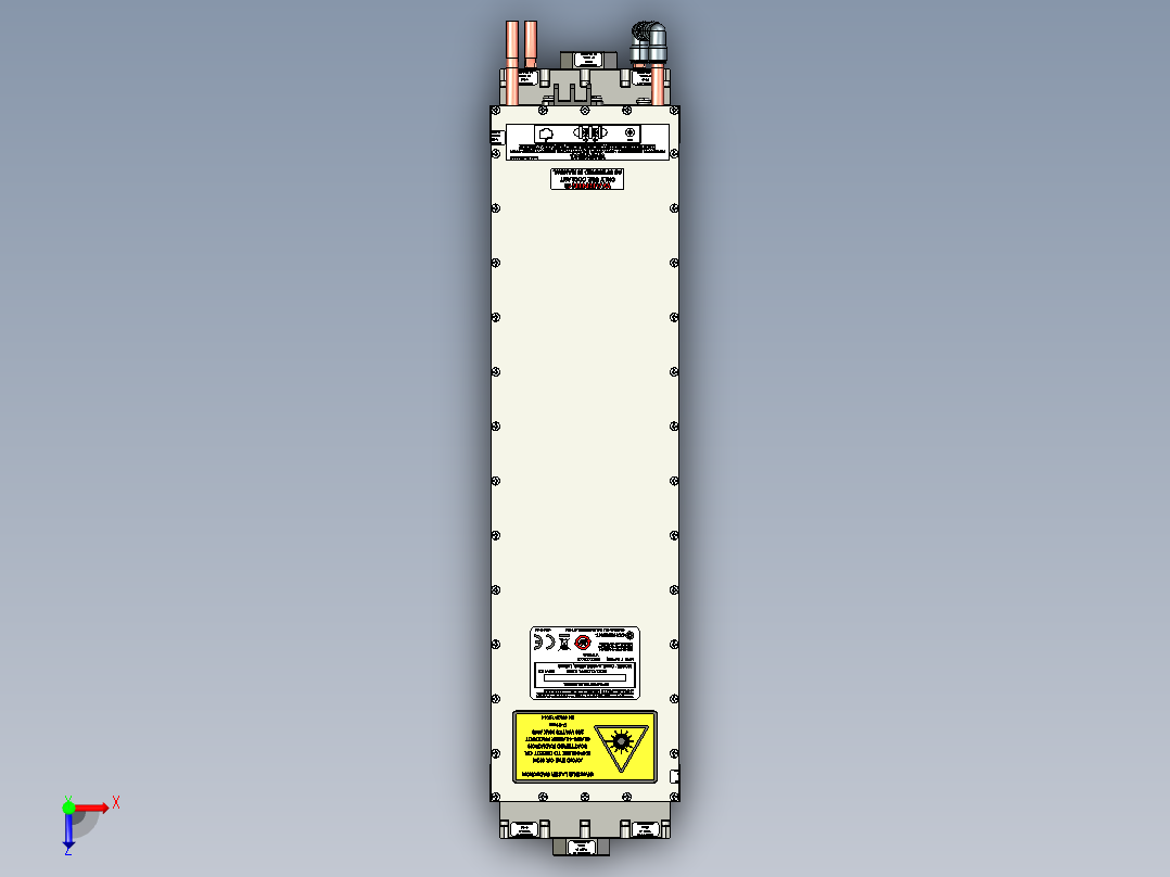 CX-10L10.6相干激光器俯视图