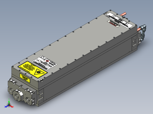 CX-10L10.6相干激光器正等轴测缩略图