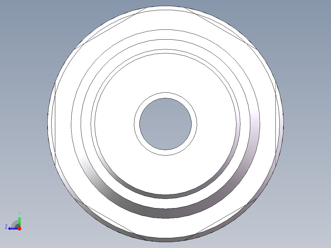 五金接头PM4右视图