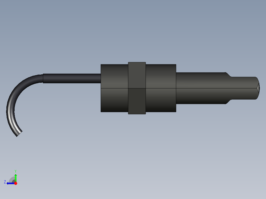 超声波设备CH-PPS-BSP-1in-CABLE-3m右视图