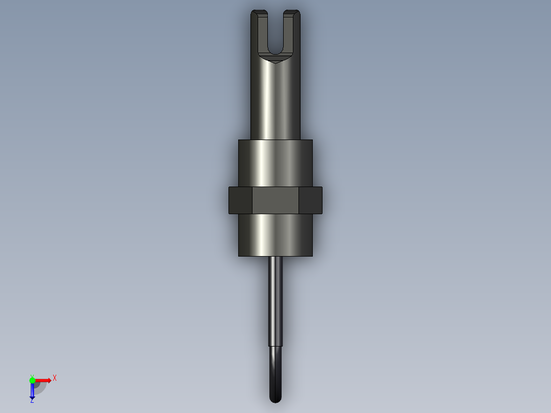 超声波设备CH-PPS-BSP-1in-CABLE-3m俯视图