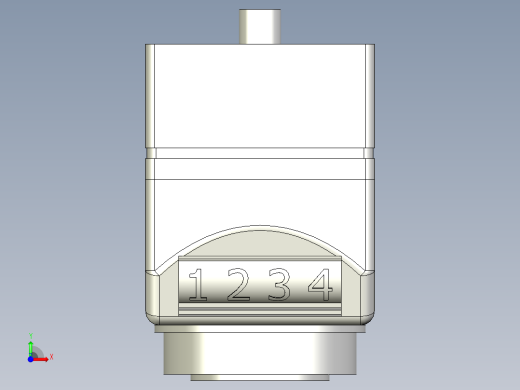 位置顯示器5560-3D多系列多零件图纸模型前视缩略图