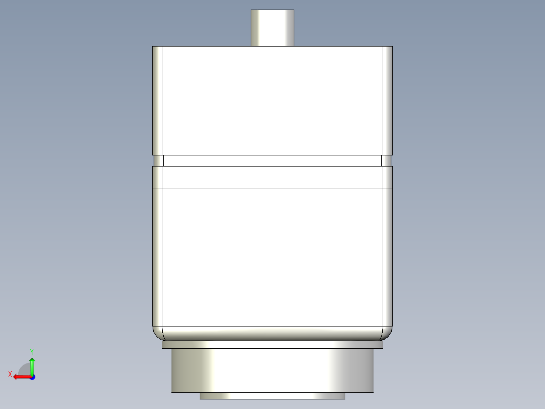 位置顯示器5560-3D多系列多零件图纸模型后视图