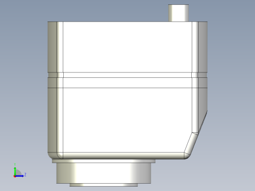 位置顯示器5560-3D多系列多零件图纸模型左视缩略图