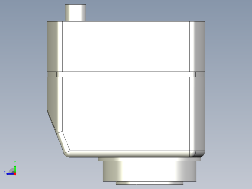 位置顯示器5560-3D多系列多零件图纸模型右视缩略图
