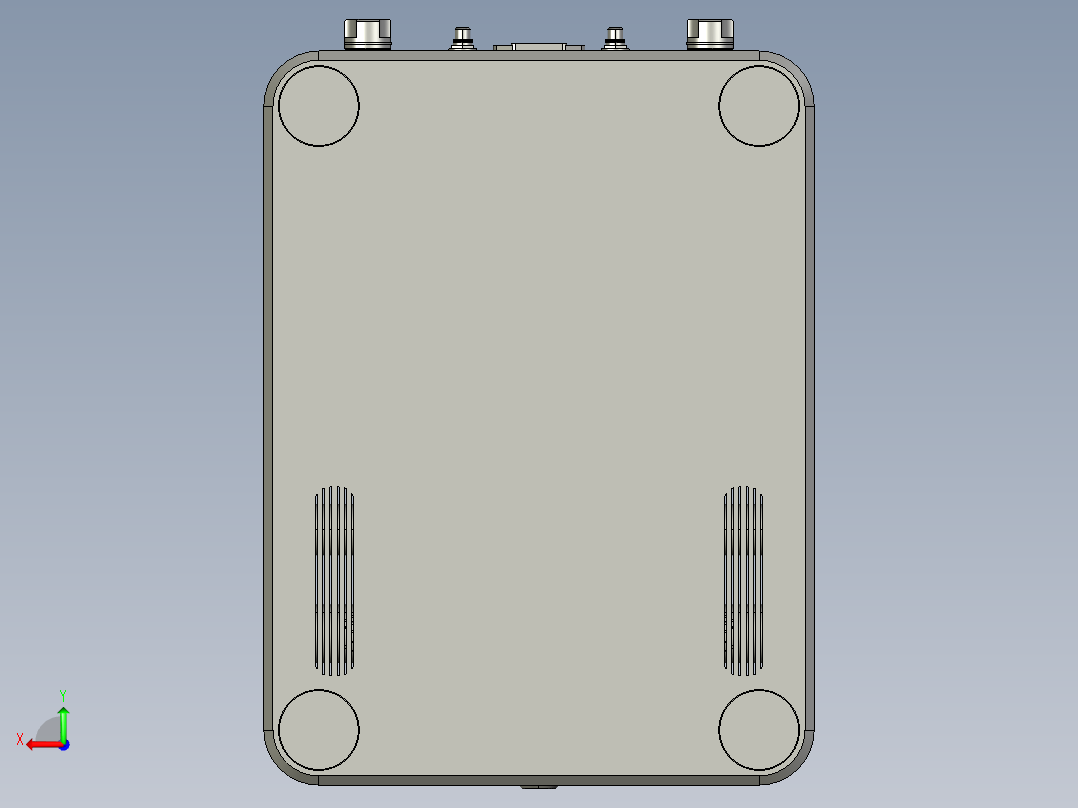 功率放大器15后视图