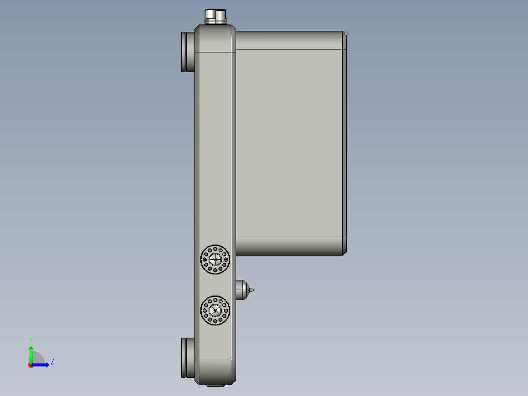 功率放大器15左视图