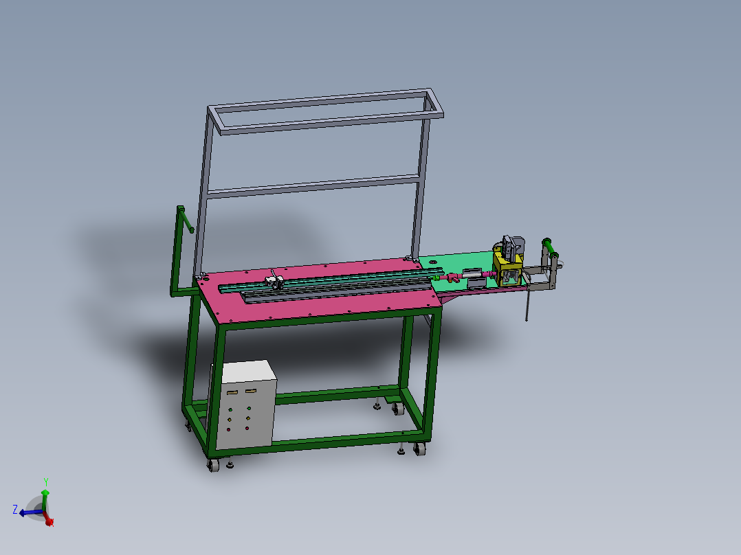 2VG FRO 海绵条冲入设备（sw18可编辑+工程图）
