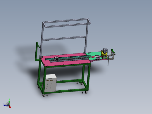 2VG FRO 海绵条冲入设备（sw18可编辑+工程图）