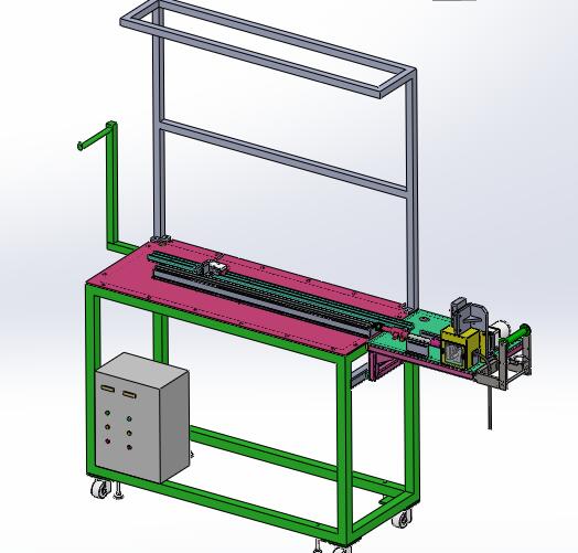 2VG FRO 海绵条冲入设备（sw18可编辑+工程图）
