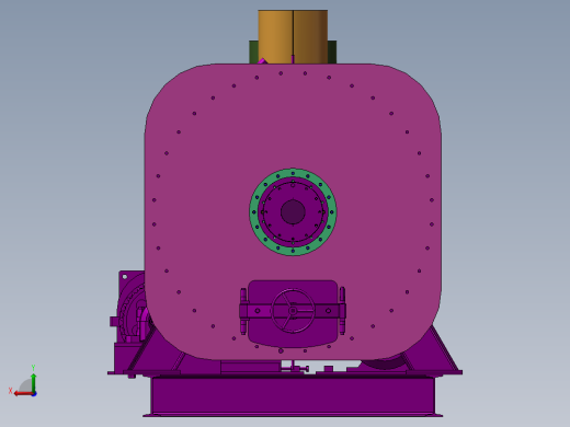 桨叶干燥机step后视缩略图