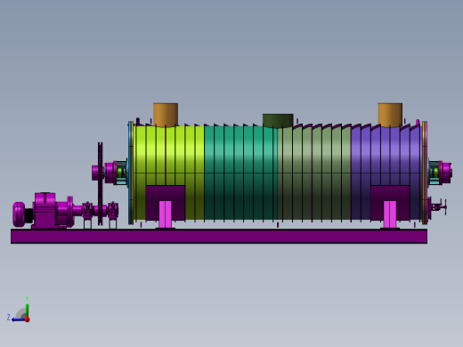 桨叶干燥机step右视缩略图