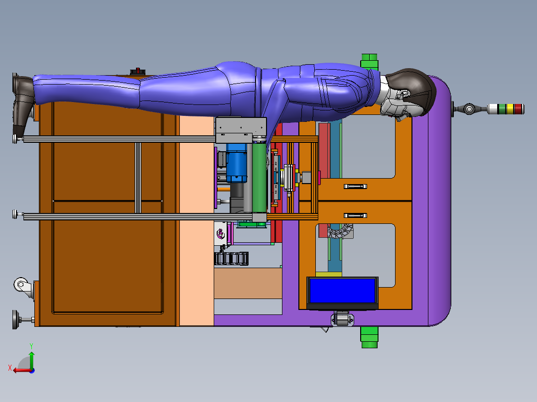 笔记本键盘自动检测机sw18可编辑后视图