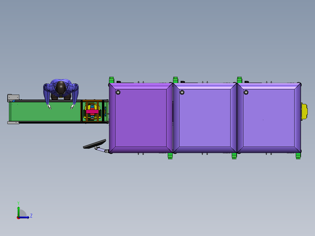 笔记本键盘自动检测机sw18可编辑左视图