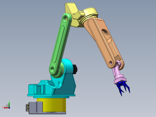 电动机械臂后视缩略图