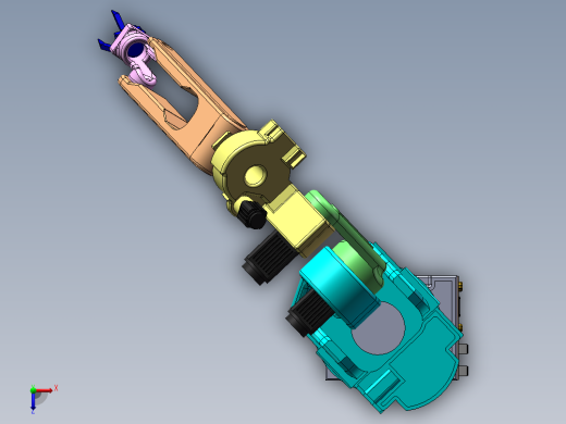 电动机械臂俯视缩略图
