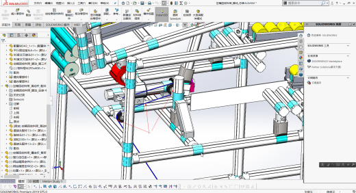 脚动空箱自动回收料架LCIA精益物料架1336734缩略图