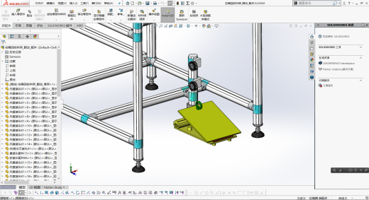 脚动空箱自动回收料架LCIA精益物料架1336734缩略图