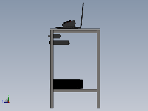电脑桌(66)右视缩略图