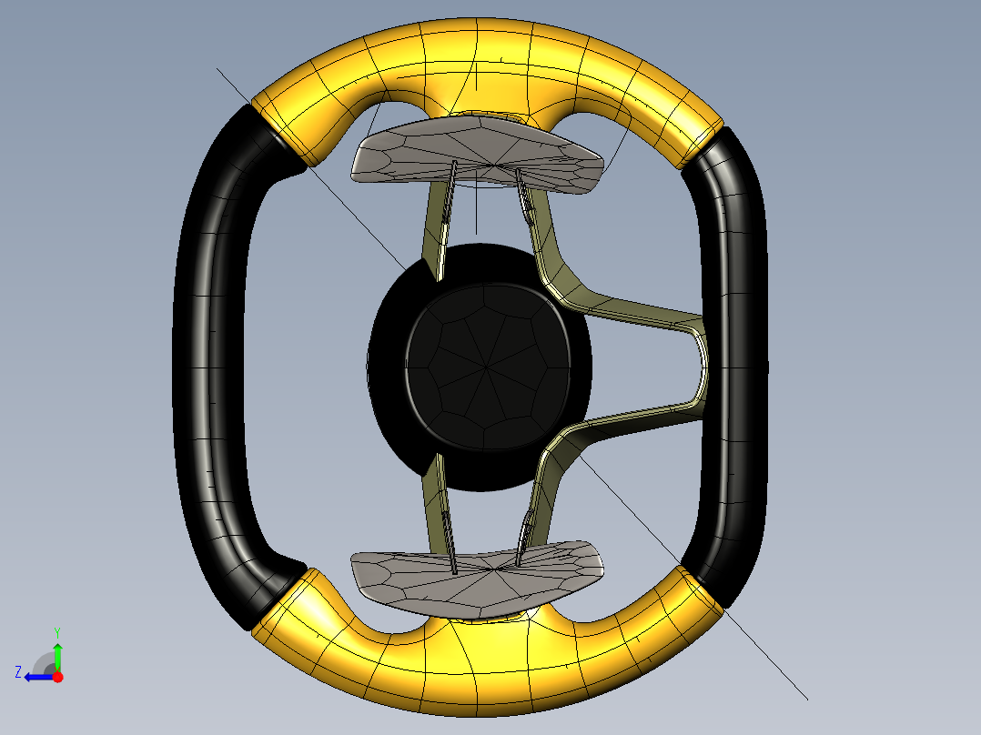 方向盘(36)右视图
