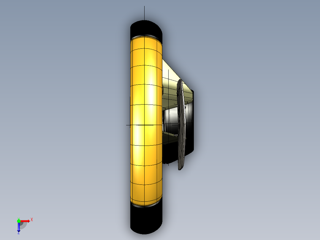 方向盘(36)俯视图