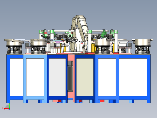 链条自动上料焊接工站后视缩略图