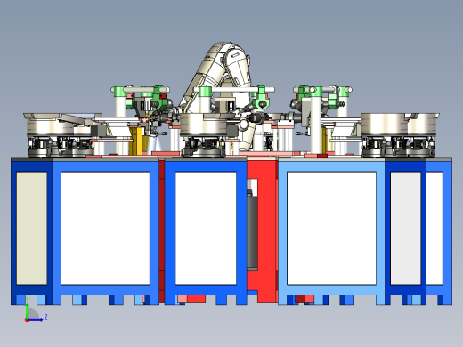 链条自动上料焊接工站左视缩略图