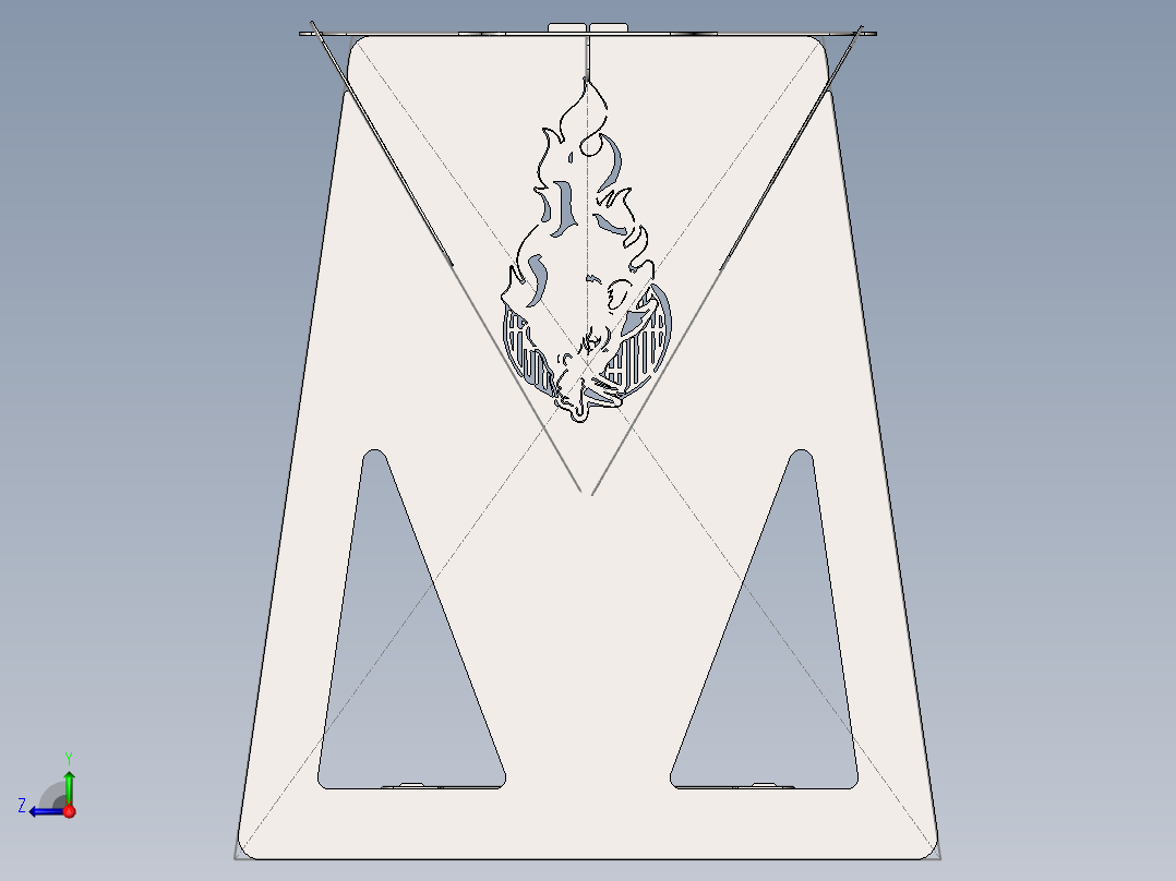 烧烤炉(53)右视图