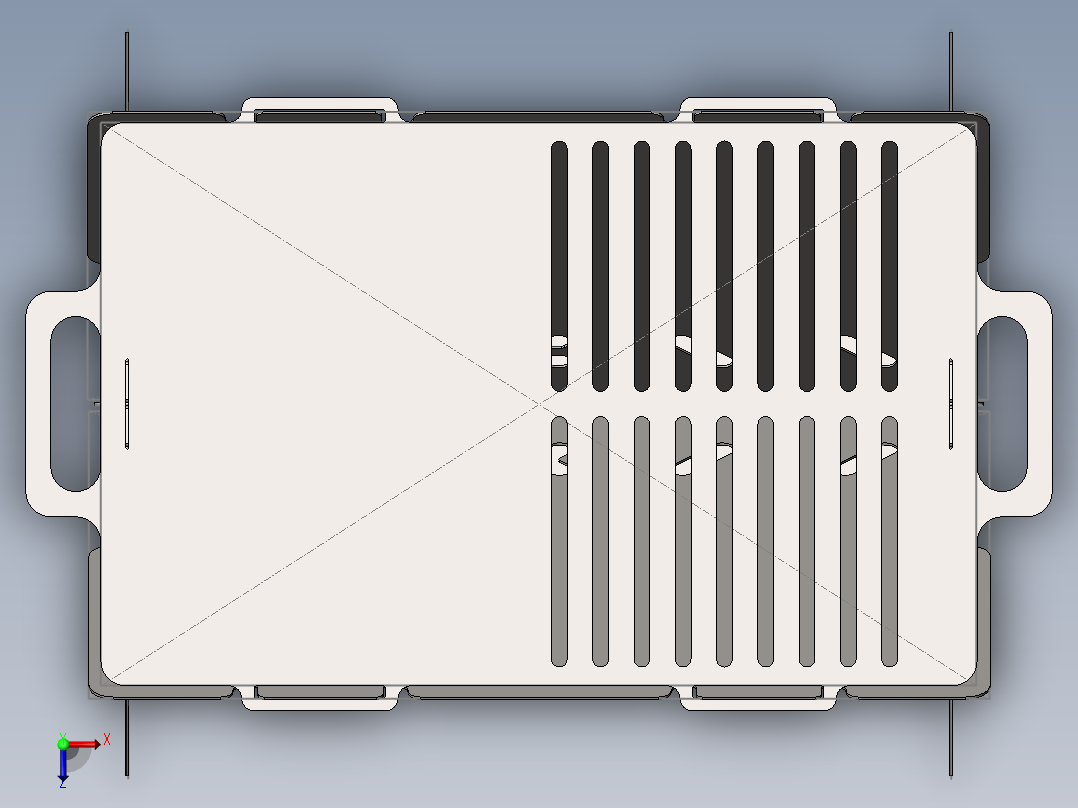 烧烤炉(53)俯视图