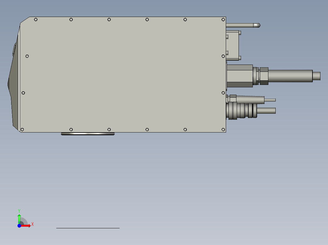 ALaserHeadKeyence(MD-X1000)C1AA前视图