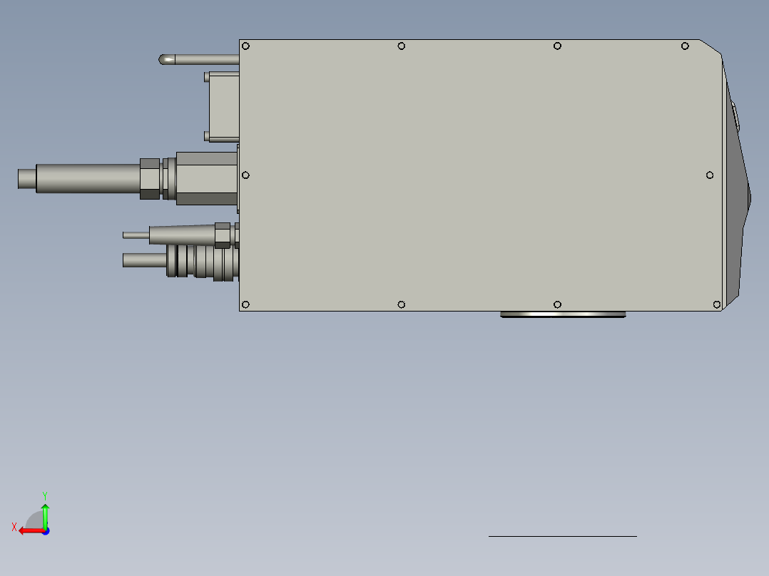 ALaserHeadKeyence(MD-X1000)C1AA后视图
