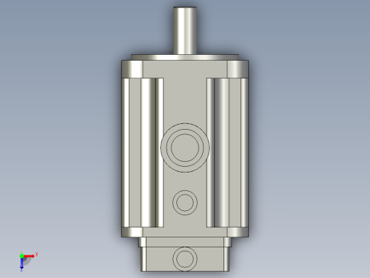 Z轴伺服电机HG224-D48俯视缩略图